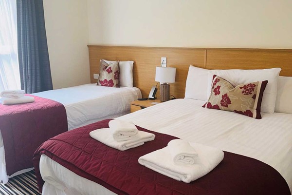 An image labelled Double and Single Room