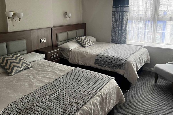 An image labelled Double and Single Room