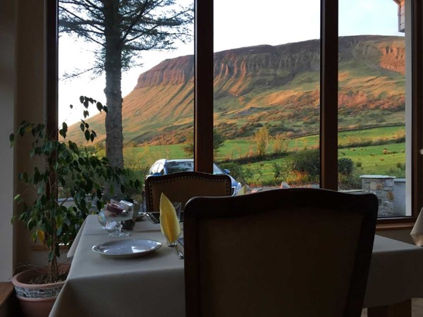 An image labelled Dining area