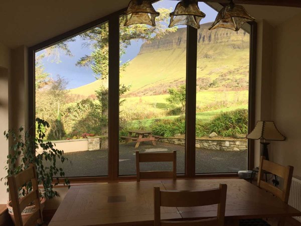 An image labelled Dining area