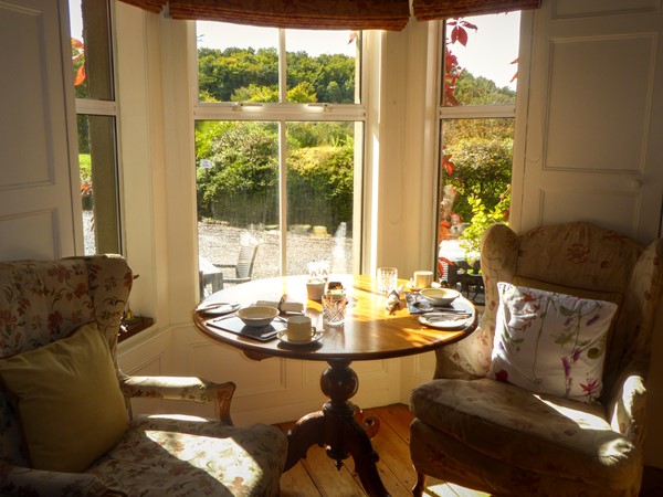 An image labelled Dining area