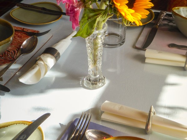 An image labelled Dining area