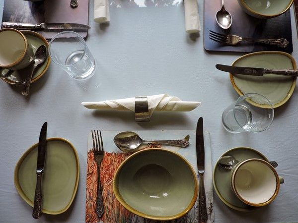 An image labelled Dining area