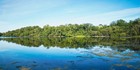 An image labelled Idyllic Lake Side Location