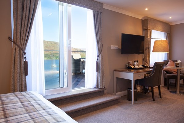 An image labelled Lochiel Family Suite Room