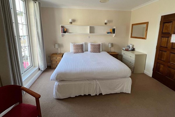 An image labelled Deluxe Double Room