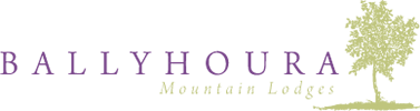 An image labelled Ballyhoura Mountain Lodges Logo