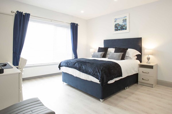 An image labelled Luxury Double Room