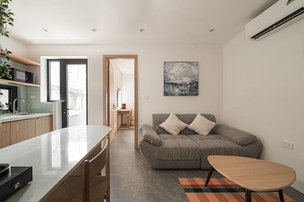 An image labelled Deluxe 1 bedroom - 14/224 Buoi Str Room