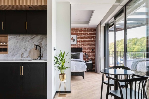 An image labelled Riverside Suite 1 (Private Hot Tub) Room