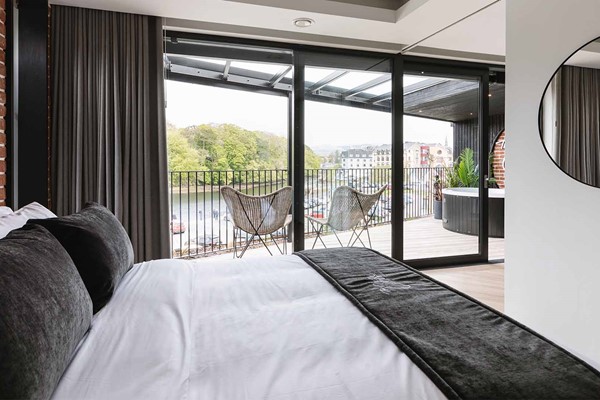 An image labelled Riverside Suite 2 (Private Hot Tub) Room