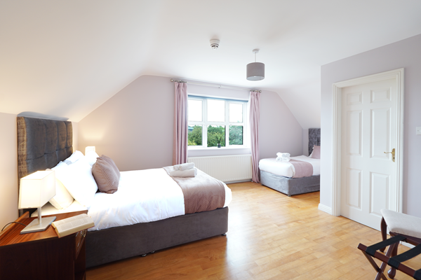 An image labelled Double and Single Room