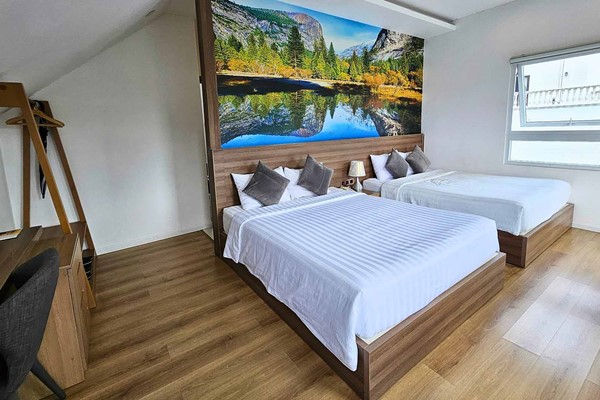 Hình ảnh có nhãn Phòng Family 2 Beds