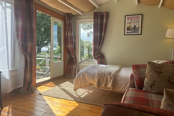 An image labelled Double Wood Cabin