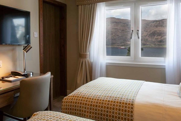 An image labelled Loch View Twin Room