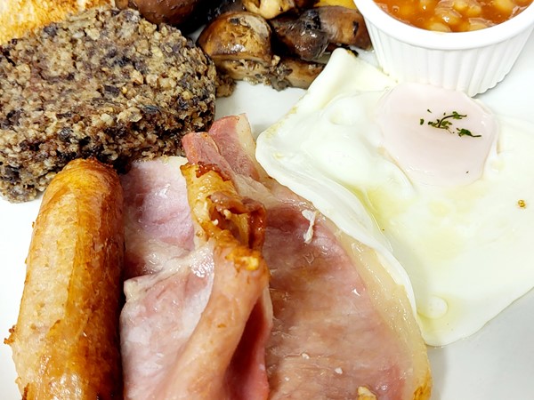 An image labelled Breakfast