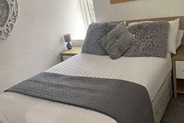 An image labelled Double Room with Private External Bathroom