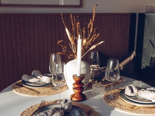 An image labelled Dining area