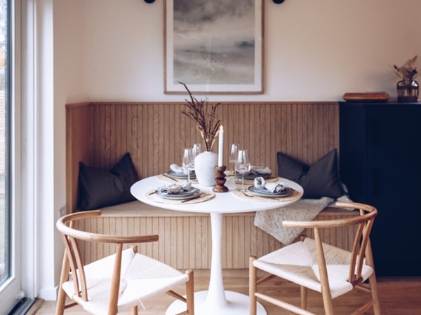 An image labelled Dining area