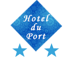 An image labelled Hôtel Du Port Logo