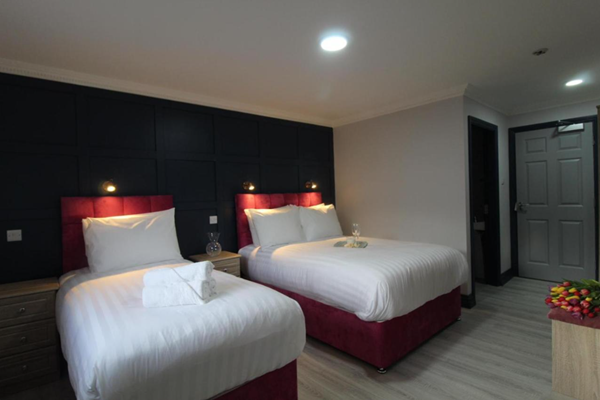 An image labelled Comfort Triple Room