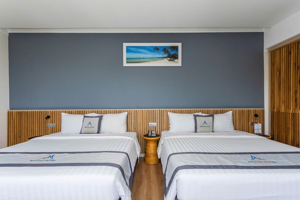 Hình ảnh có nhãn Phòng Gia Đình (2 Giường Đôi) Deluxe Family