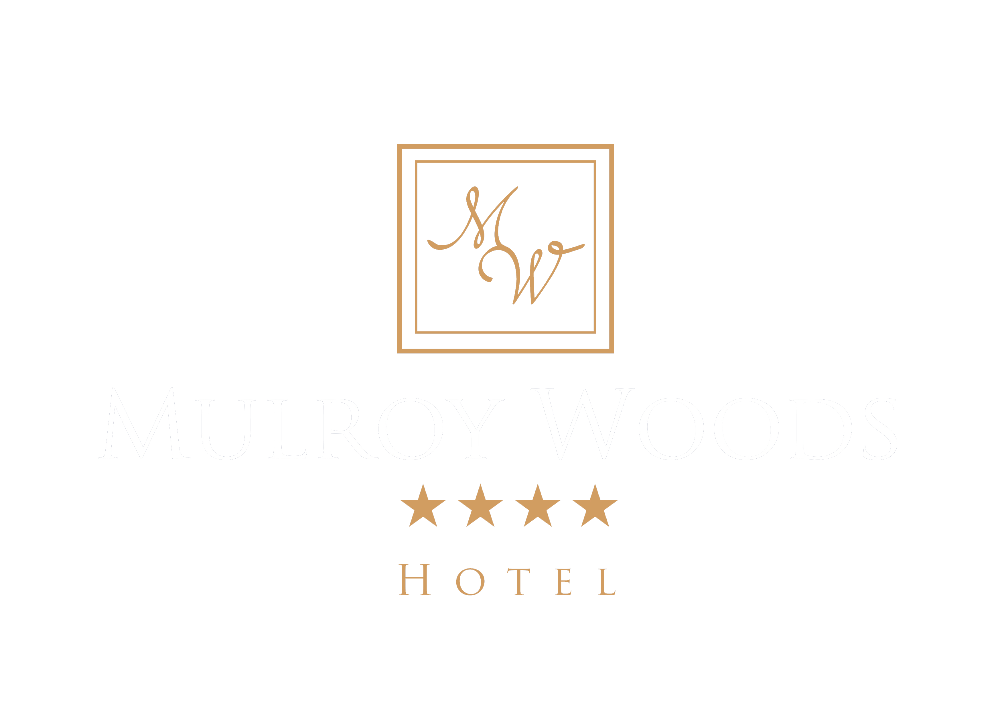 An image labelled Mulroy Woods Hotel Logo